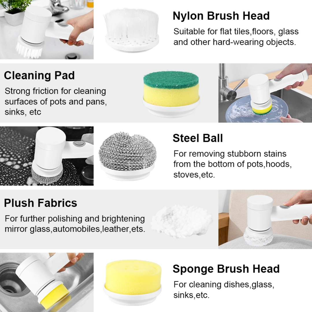 Essentix™ Electric Scrubber